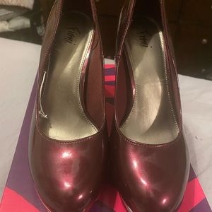 Fiona Purple high heels